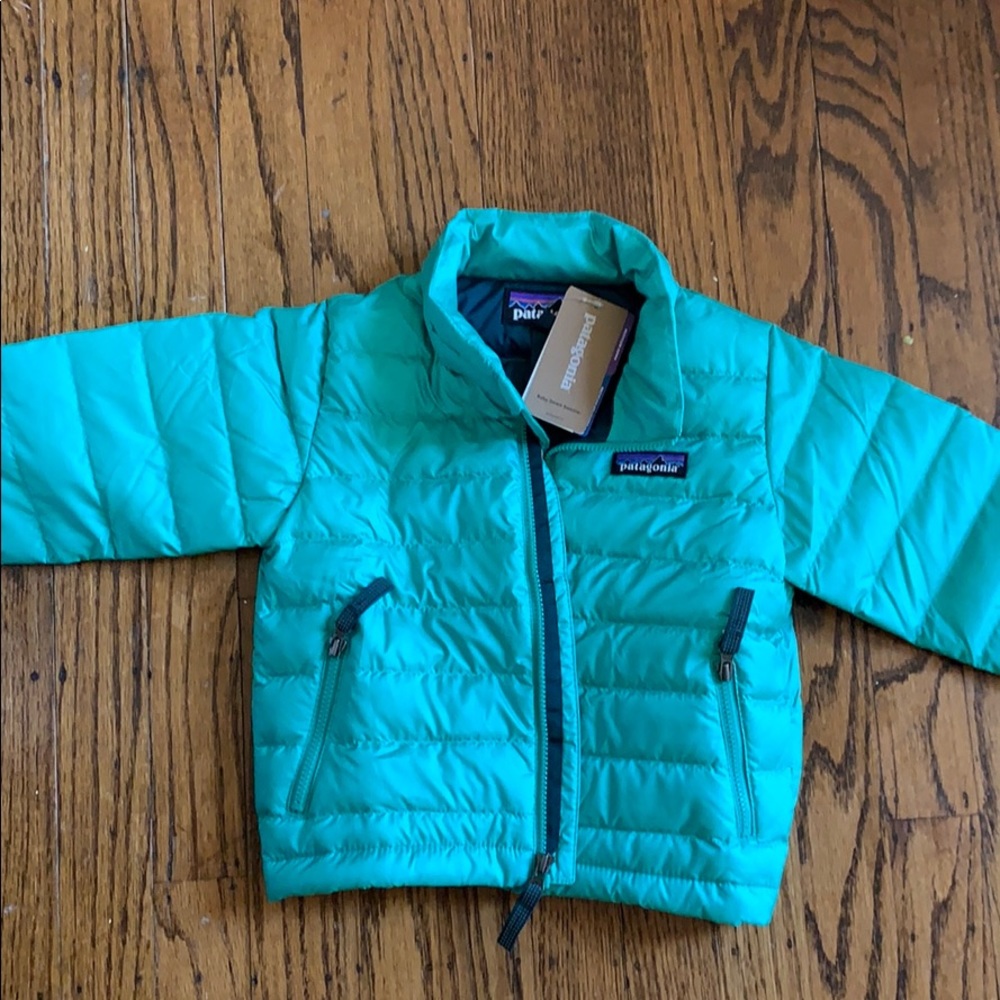 New Patagonia Baby Down Jacket - Green